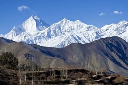 Dhaulagiri is the world’s seventh-highest peak, standing at 8,167 meters (26,795 ft) above sea level, in the Himalayas in central Nepal.