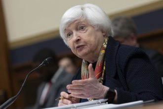 US Treasury Secretary Janet Yellen testifies before a House Committee on Financial Services hearing on Capitol Hill on July 9, 2024.