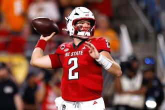 NC State quarterback Grayson McCall announced his retirement from football after suffering a concussion in early October.