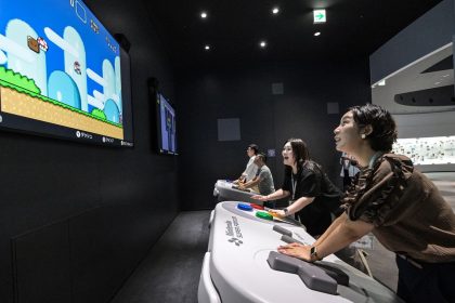 The new Nintendo Museum is located inside a renovated old factory outside of Kyoto.