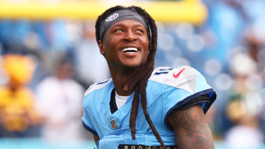 DeAndre Hopkins is reportedly being traded from the Tennessee Titans to the Kansas City Chiefs.