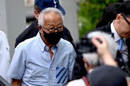 Malaysian hotel tycoon Ong Beng Seng arrives at the State Court in Singapore on October 4, 2024. Ong was charged on two counts on October 4 related to the obstruction of justice and abetment linked to Singapore's former transport minister S. Iswaran