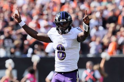 Lamar Jackson has led the Baltimore Ravens to three straight victories.