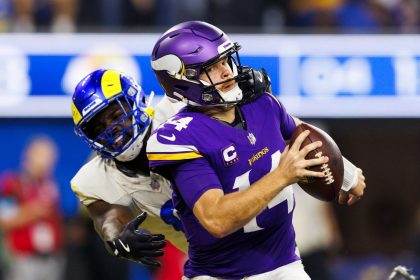 A controversial missed penalty call on Vikings QB Sam Darnold at the end of Thursday Night Football was the main talking point from the game.