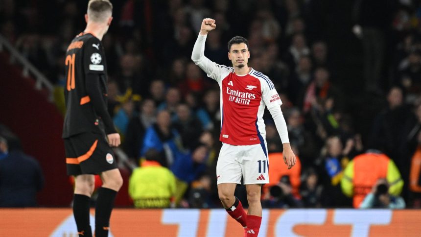 Arsenal was below its best against Shakhtar Donetsk but came away with three points.