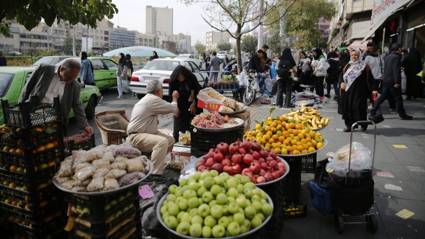 Daily life continues following Israel's announcement of strikes on military targets, in Tehran, Iran on October 26.