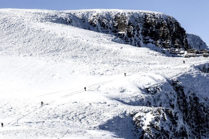 Alpe du Grand Serre in France's Isère region has seen snowfalls decline in recent years.