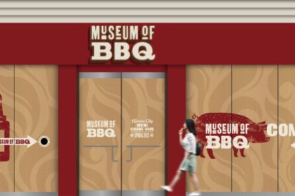 A rendering shows the space the Museum of BBQ will occupy in Kansas City, Missouri.