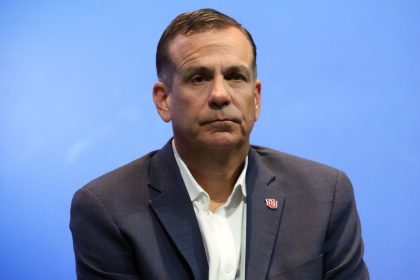 Utah athletic director Mark Harlan was fined and publicly reprimanded by the Big 12 for his actions following the loss to BYU on Saturday.