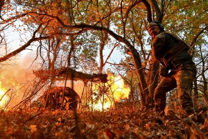 The city of Toretsk, eastern Ukraine. The region has been facing a renewed Russian assault.