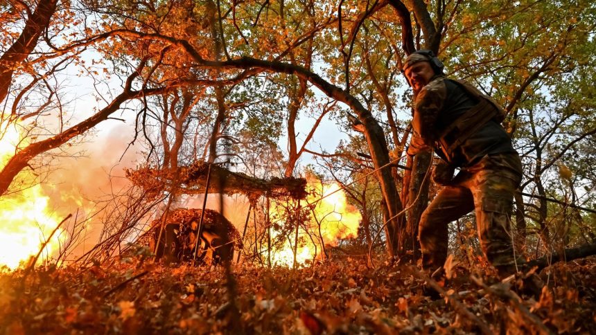 The city of Toretsk, eastern Ukraine. The region has been facing a renewed Russian assault.