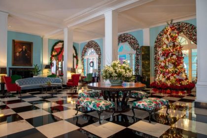 The Greenbrier: This historic resort in White Sulphur Springs, West Virginia, is decked out for the holidays and offers events for the whole family.