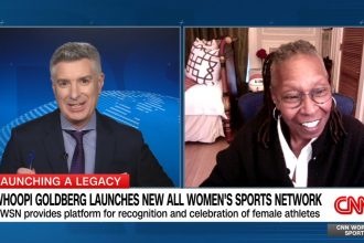 Entertainment legend Whoopi Goldberg joins World Sport's Don Riddell to discuss the new television network she co-founded, the All Women's Sports Network, which launched last week.