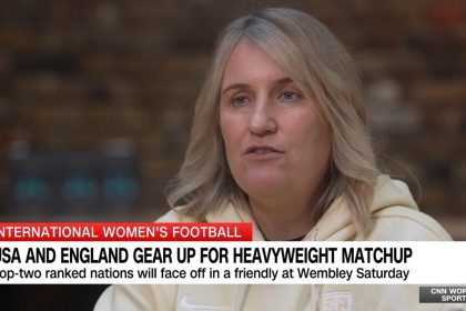 Saturday is set to be an emotional occasion for English-born Emma Hayes as she makes her return to Wembley Stadium with USWNT. Hayes has been speaking to CNN's Amanda Davies at the home of one of her drinking spots from her younger days - The World's End Pub – about why Saturday's encounter will be more than just a friendly.