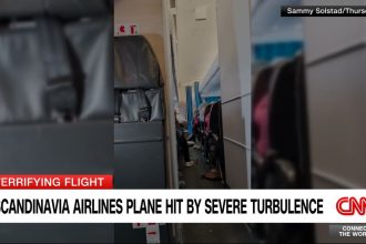 Scandinavian Airlines flight with more than 250 passengers and crew hit by severe turbulence. It's the latest airline impacted by a rise in dangerous turbulence