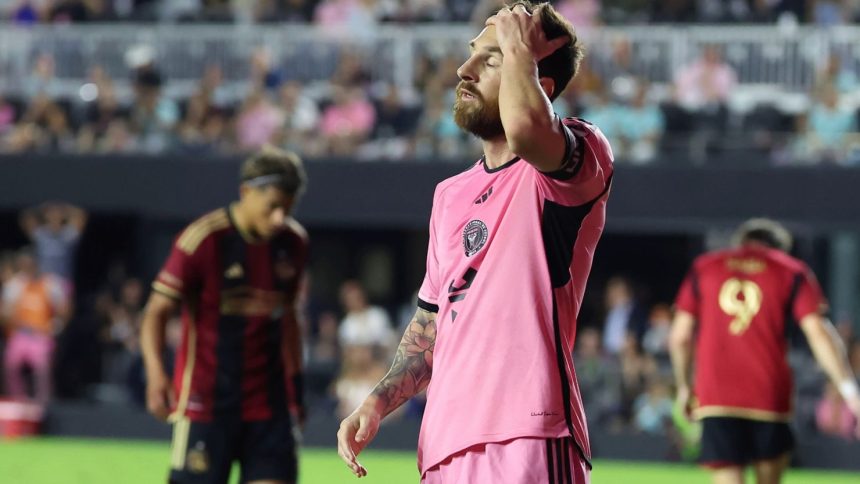 Inter Miami and Lionel Messi were dumped out of the MLS playoffs.