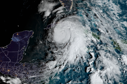 Rafael strengthens in the northwestern Caribbean Wednesday morning.