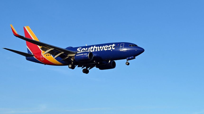 Southwest Airlines plane is seen in this 2022 file photo.