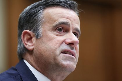 WASHINGTON, DC - APRIL 18: Former Director of National Intelligence John Ratcliffe testifies before the House Select Subcommittee on the Coronavirus Pandemic April 18, 2023 in Washington, DC. The committee heard testimony on the subject “Investigating the Origins of COVID-19” during the hearing.  (Photo by Win McNamee/Getty Images)