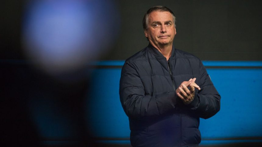 Former President of Brazil Jair Bolsonaro attends the Conservative Political Action Conference (CPAC) on July 7, 2024, in Camboriu, Brazil.