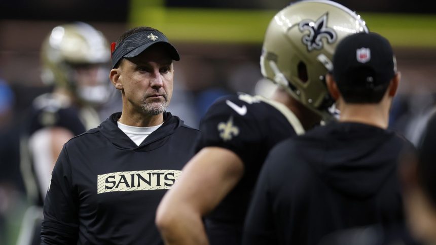 The New Orleans Saints have struggled under head coach Dennis Allen this season.