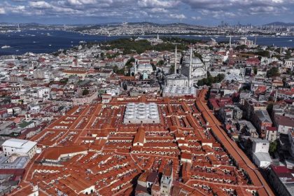 Istanbul's Grand Bazaar: This venerable marketplace is more than 500 years old and spreads out over 48,000 square meters (around 516,700 square feet).