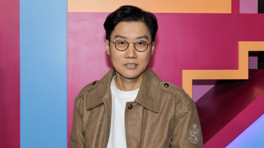 Hwang Dong-hyuk attends Netflix's FYSEE Showcase Photocall for "Squid Game" Season 2 at TUDUM Theater on November 03, 2024 in Hollywood, California.