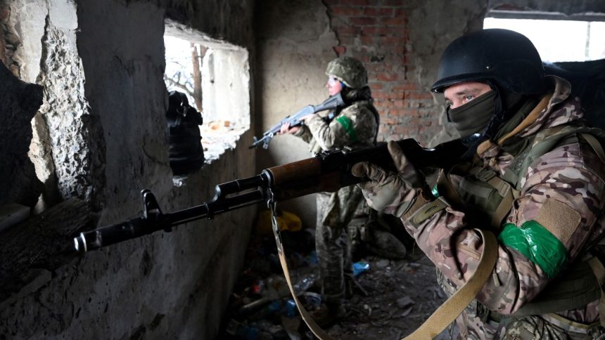 New recruits in Ukraine. Russia has been pressing its advantages in manpower and weaponry.