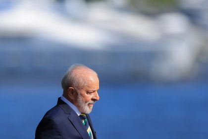 Luiz Inácio Lula da Silva is seen at the G20 Summit 2024 in Rio de Janeiro, Brazil on November 18.