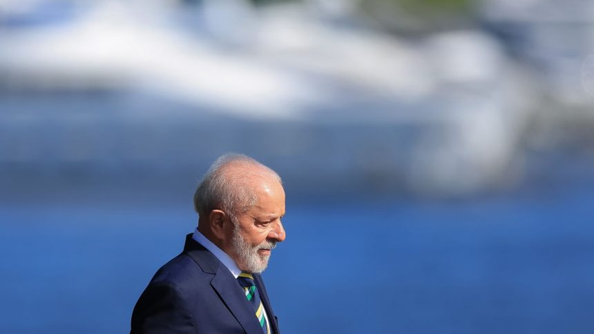 Luiz Inácio Lula da Silva is seen at the G20 Summit 2024 in Rio de Janeiro, Brazil on November 18.