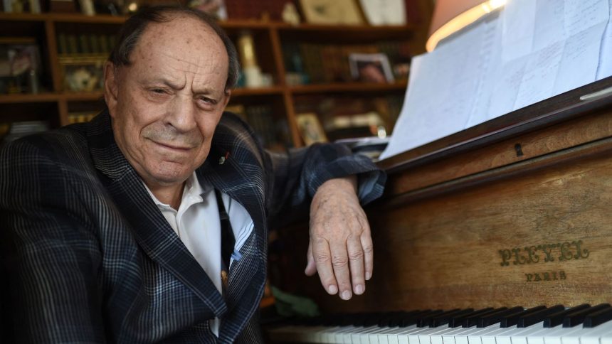 Charles Dumont, pictured at home in Paris in June 2015