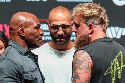 Video: Mike Tyson slaps Jake Paul at weigh-In