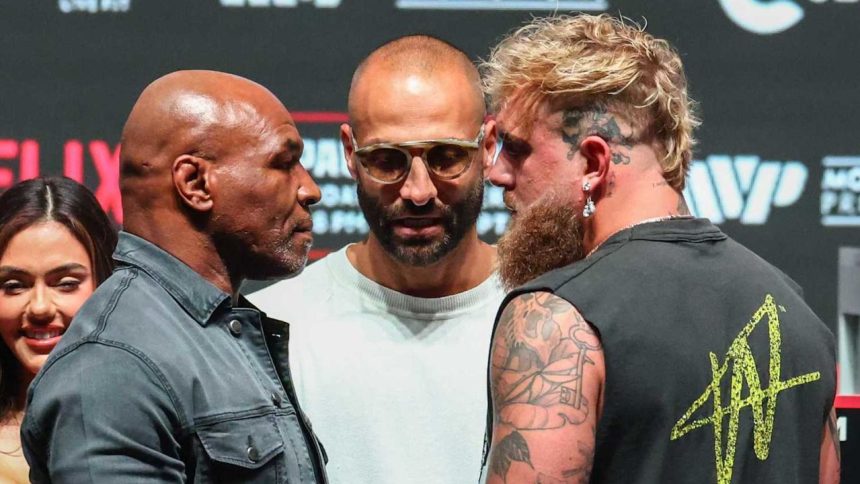 Video: Mike Tyson slaps Jake Paul at weigh-In