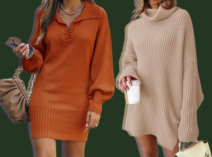 Shop Best Sweater Dresses