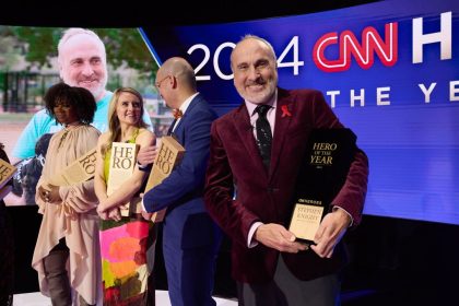 CNN Hero of the Year 2024 winner Stephen Knight of Dogs Matter.