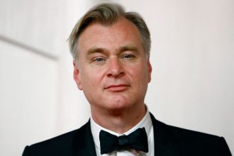 Christopher Nolan at the 2024 Academy Awards in Los Angeles.