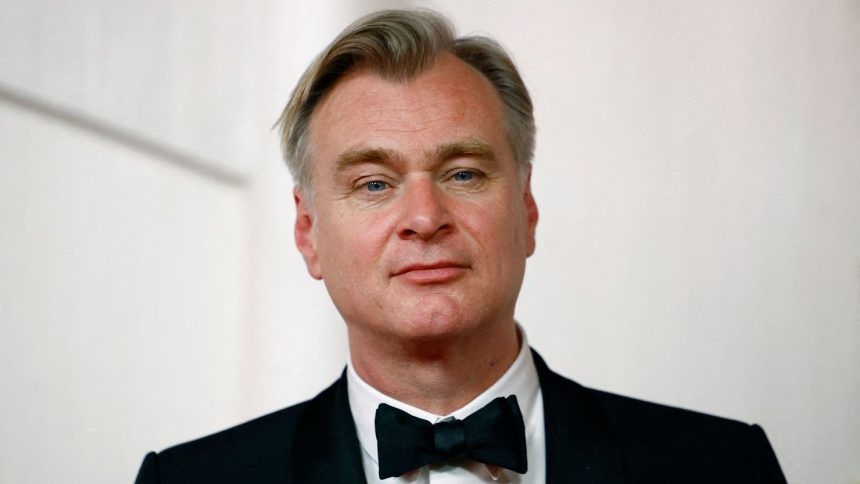 Christopher Nolan at the 2024 Academy Awards in Los Angeles.