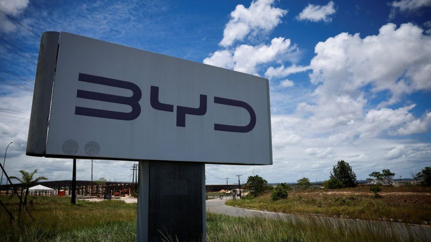 A general view of BYD's new electric vehicle (EV) factory's construction site in Camacari, Brazil November 17, 2024. REUTERS/Adriano Machado