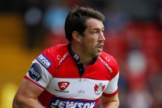 Tom Voyce during a rugby match on May 15, 2011.