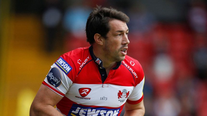 Tom Voyce during a rugby match on May 15, 2011.