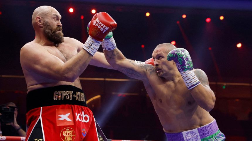 Oleksandr Usyk defeated Tyson Fury in a rematch of their heavyweight clash.