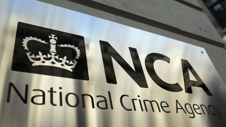 A general view of The National Crime Agency building in Westminster on October 7, 2013 in London.