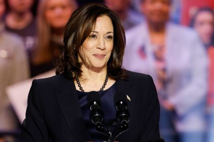 US Vice President Kamala Harris is one of a number of public figures whose names feature on the list.