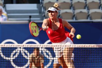 Gabriela Dabrowski of Team Canada won Olympic bronze in mixed doubles with Felix Auger-Aliassime at the Paris Olympics on August 2.