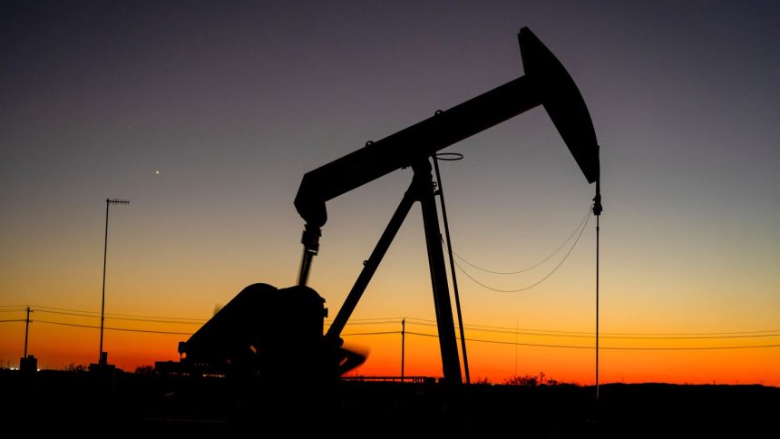 A pump jack in Midland, Texas.