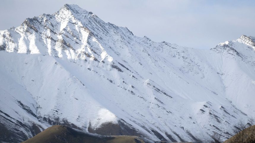 The Gudauri ski resort lies high up in the Caucasus Mountains, near Georgia's border with Russia.