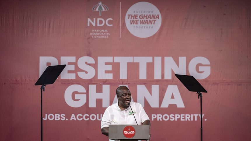 Ghana's incoming president, John Mahama has vowed to “reset” the nation on a path “for good governance and accountability.”