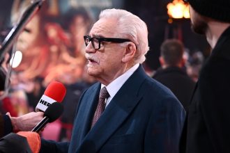 Brian Cox at the London premiere of 'The Lord Of The Rings: The War of The Rohirrim' on December 3, 2024.