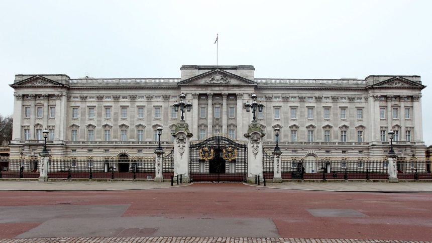 Buckingham Palace is close to London's Victoria district, where the Christmas party took place.