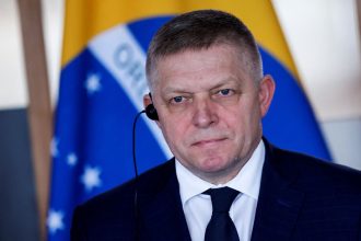 Slovakia's Prime Minister Robert Fico pictured on December 10.